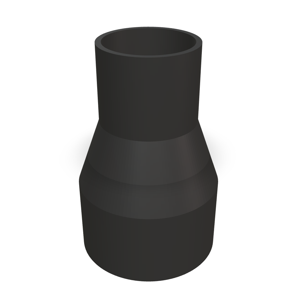 Spesialtilpasset slangeadapter
